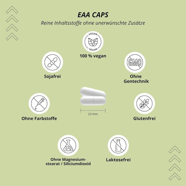 Thumbnail 3 de Nutri + EAA Kapseln 360 vegan hochdosiert đź’Š