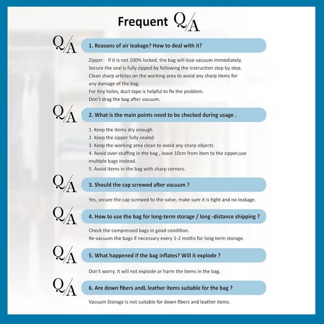 Thumbnail 6 de 20-Pack Vacuum Storage Bags — Space Saver for Bedding