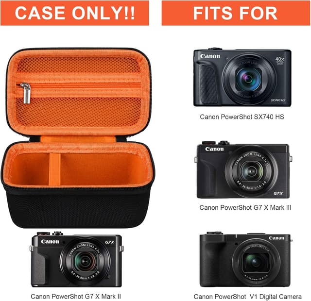 Detalle 2 de BOVKE Camera case for compact Canon cameras