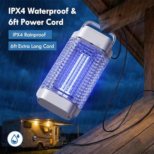 Detalle de AMUFER Antimosquitos eléctrico 18 W UV