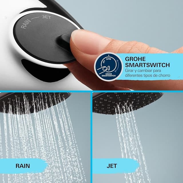 Thumbnail 3 de Grohe Vitalio Start System 250 + Termostato, Ducha Cromada