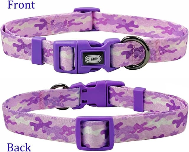 Thumbnail 1 de Olahibi Camouflage Dog Collar and Leash (Large)