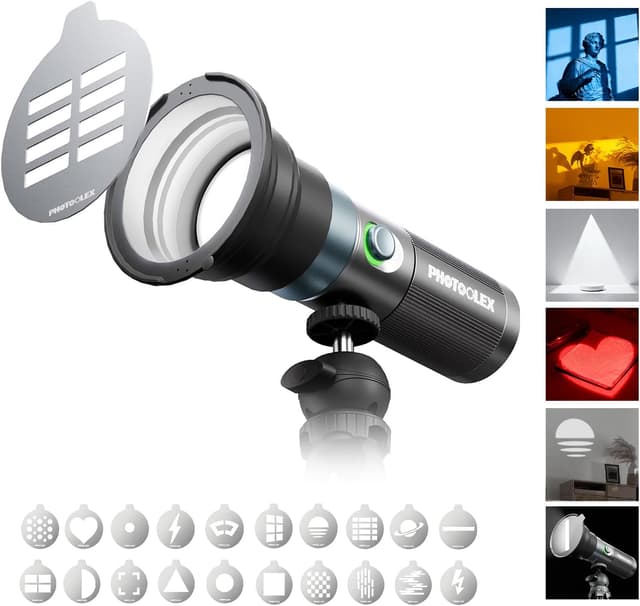 Detalle de PHOTOOLEX LED Taschenlampe Fotografie 10 W