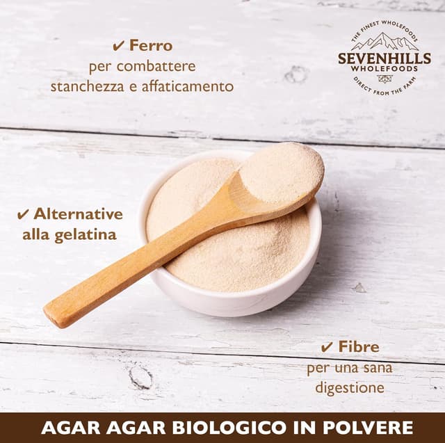 Thumbnail 2 de Sevenhills Wholefoods Agar Agar 100g 🍮