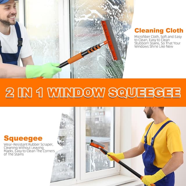 Thumbnail 6 de LAANPOLE Car Wash Brush 12ft long handle