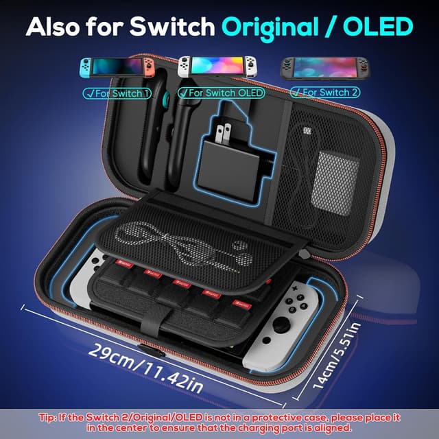 Thumbnail 5 de Nintendo Switch 2 Tasche mit 22 Kartenschlitzen