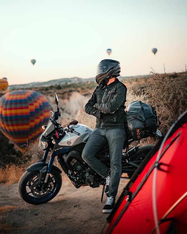 Detalle 2 de IRON JIA'S borsa moto impermeabile 50 L