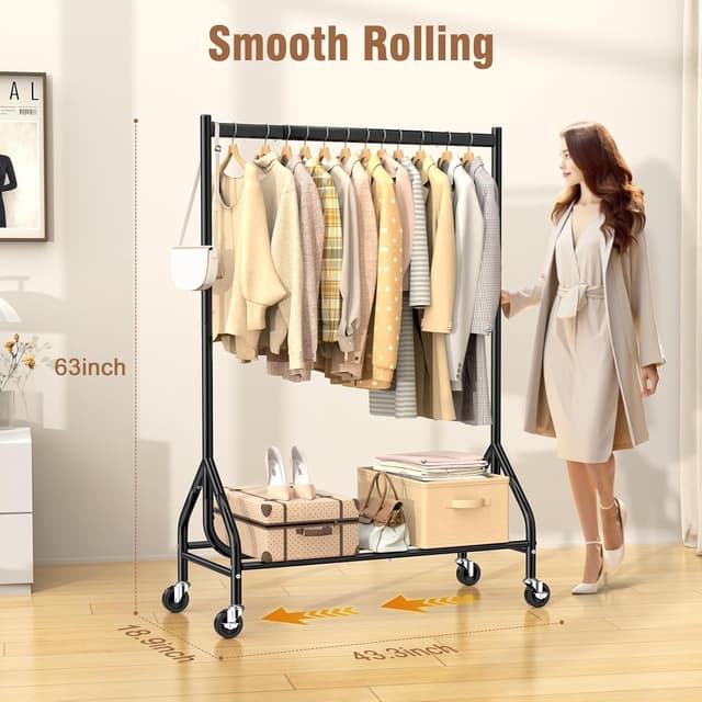 Thumbnail 4 de EAGMAK Heavy Duty Clothes Rail 180 KG