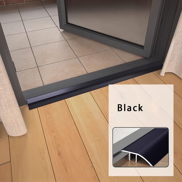 Detalle 1 de Lot de 2 rampes de seuil aluminium, 0,9 m