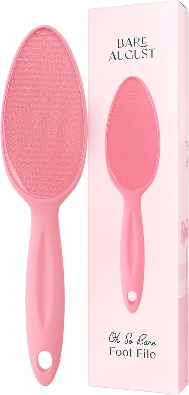 Detalle 2 de Bare August Glass Foot File Callus Remover & Heel Scraper Pedicure Foot Scrubber