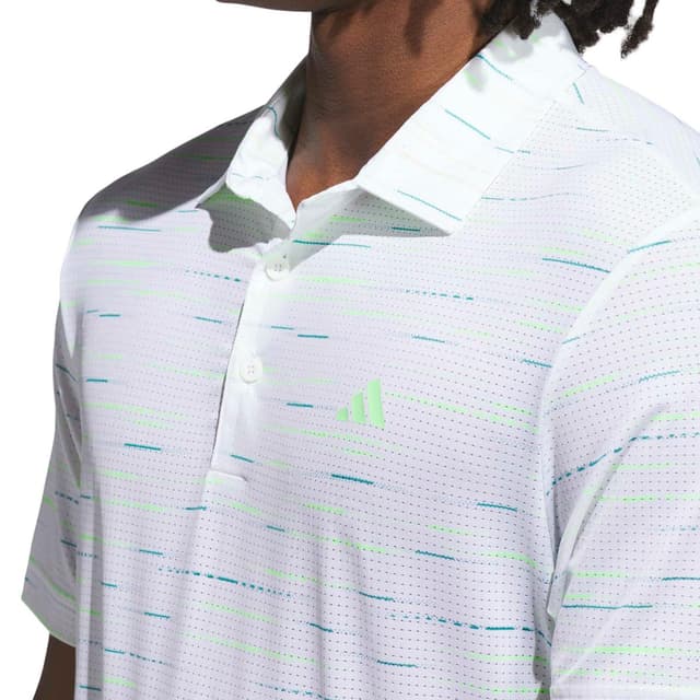 Thumbnail 4 de Adidas Ultimate365 Mesh Glimmer Print Polo Shirt 👔