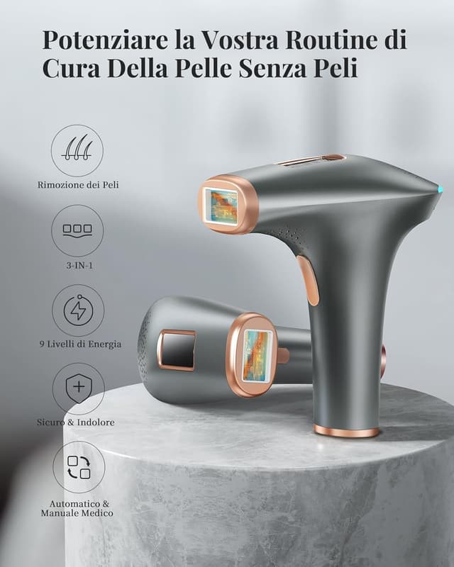 Thumbnail 1 de Haarlosy epilatore luce pulsata 9 livelli