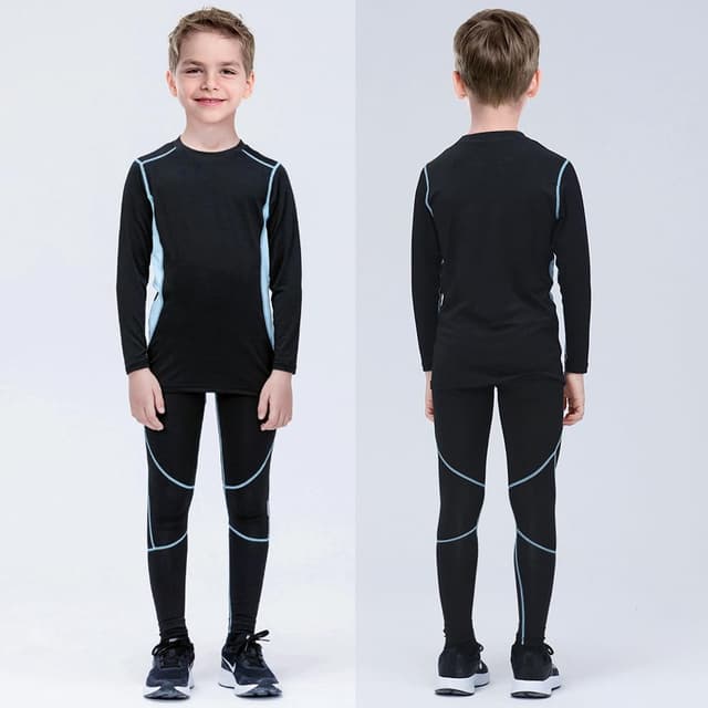 Detalle 2 de Leeboom Thermounterwäsche Kinder Thermohose 95% Polyester