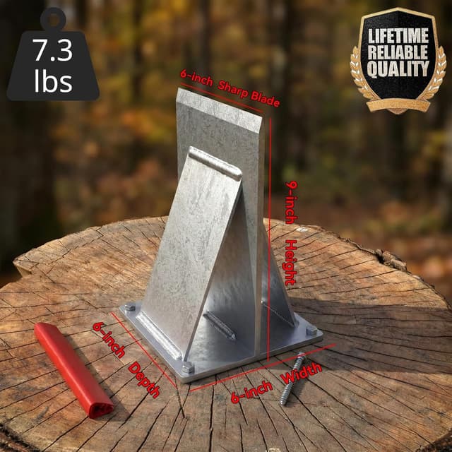 Thumbnail 1 de MEEPOCAN Firewood Splitter 7.3 lb