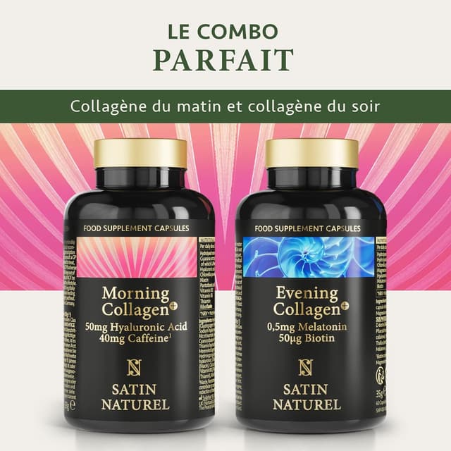 Thumbnail 6 de Satin Naturel Collagène Marin avec Hyaluronate et Caféine ⚙