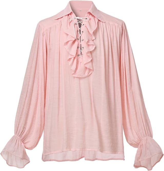 Thumbnail 6 de GRACEART Medieval Nordic & Pirate Renaissance Shirt (men’s or women’s) – lyocell gothic captain style