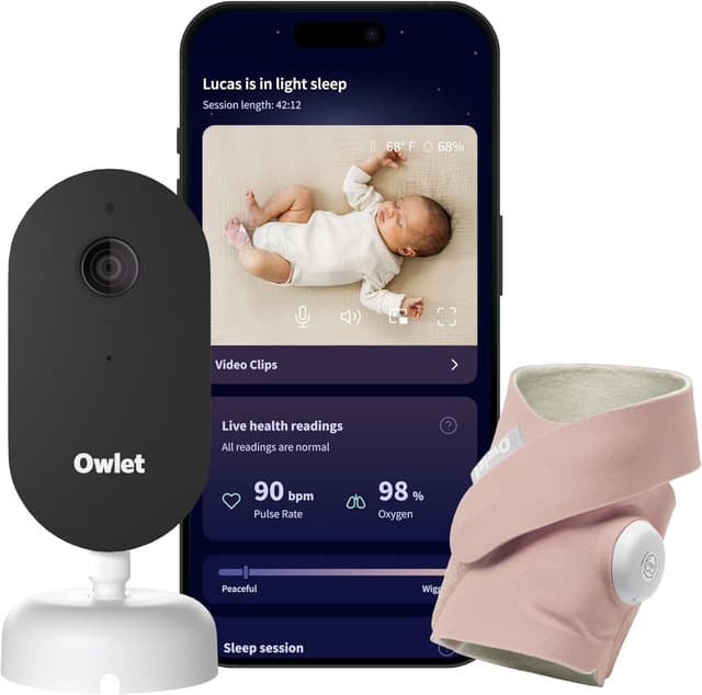 Imagen de Owlet Dream Duo 2K HD Baby Monitor en OfertitasTOP