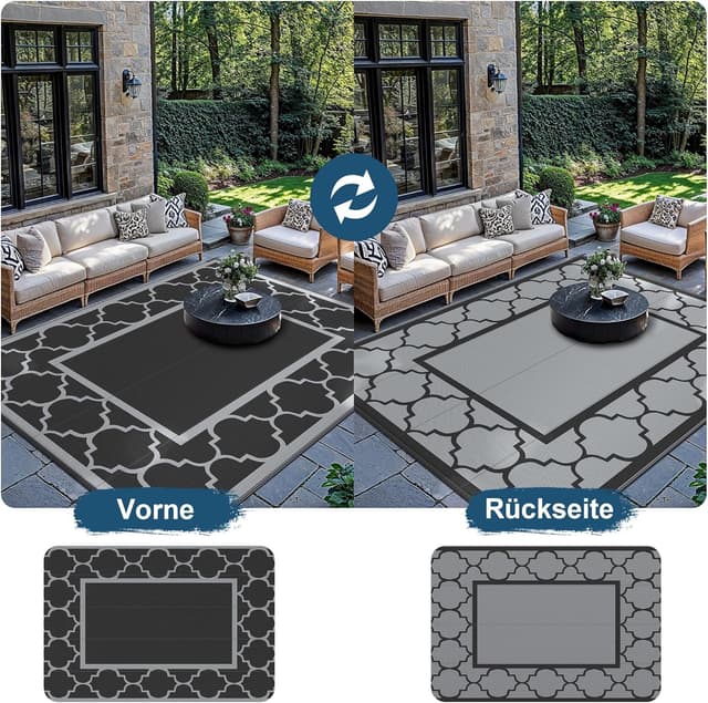 Thumbnail 1 de GENIMO Alfombra Exterior Terraza 150 x 240 cm