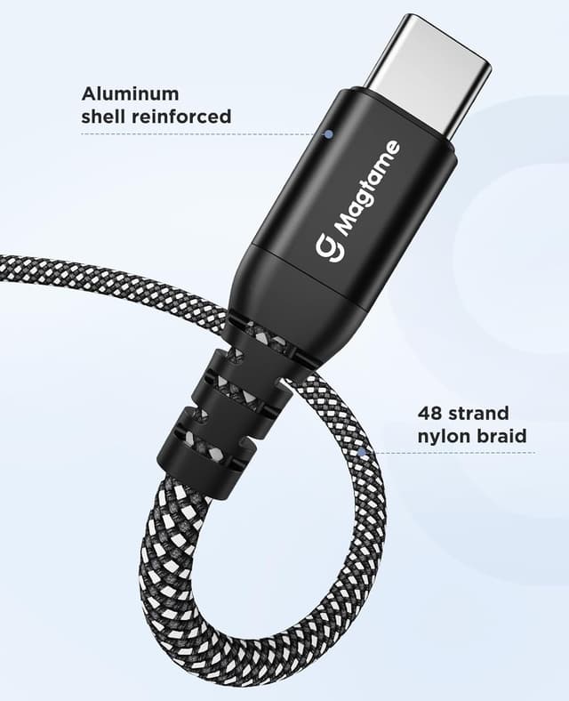 Thumbnail 4 de Magtame Magnetic USB C Cable 1m — coiled fast-charge cable