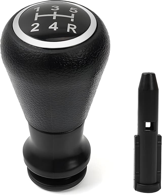 Detalle de Carehabi BillyBath pommeau de levier de vitesses manuel 5 vitesses noir et argent pour Peugeot/Citroën