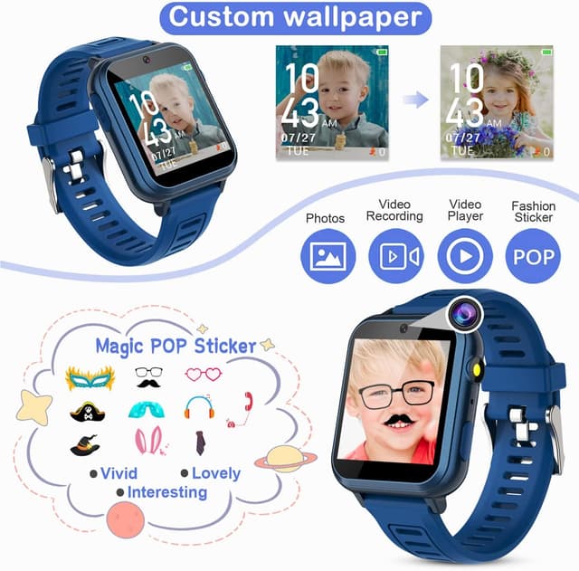 Detalle de Kids Smart Watch Tixpc 39 Puzzle Games
