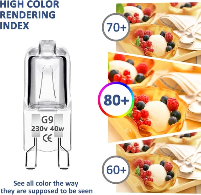 Thumbnail 4 de Caldarax G9 Halogenlampen 40W 12er Pack