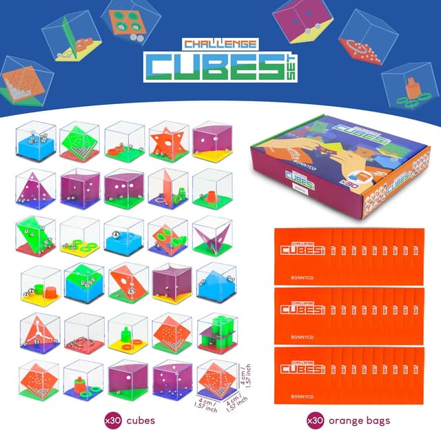 Detalle 2 de BONNYCO Brain Teaser Pack 30 🧩