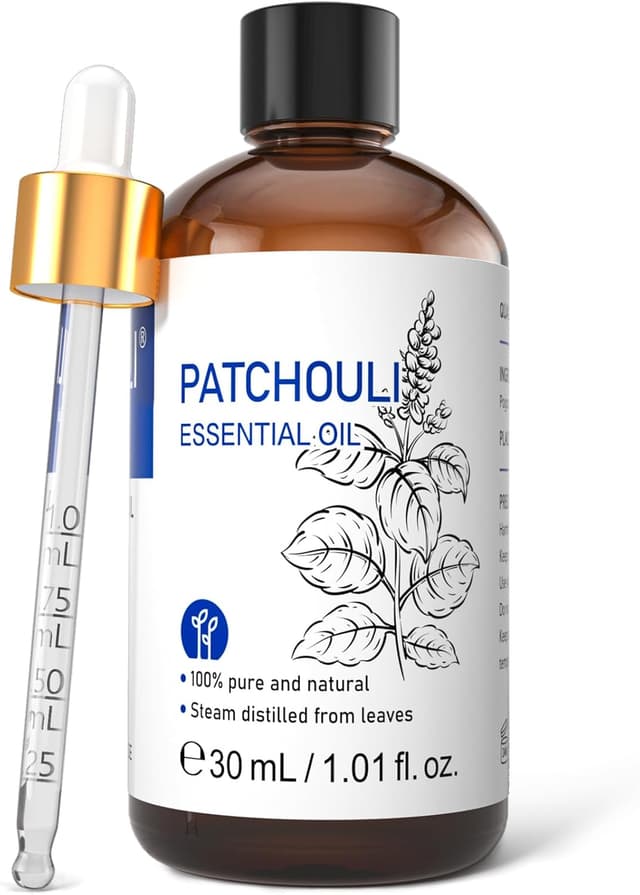 Detalle de HIQILI Patchouli Essential Oil 30ML