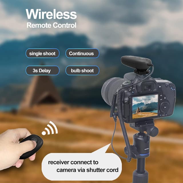 Detalle de AODELAN Nikon wireless shutter remote 80m