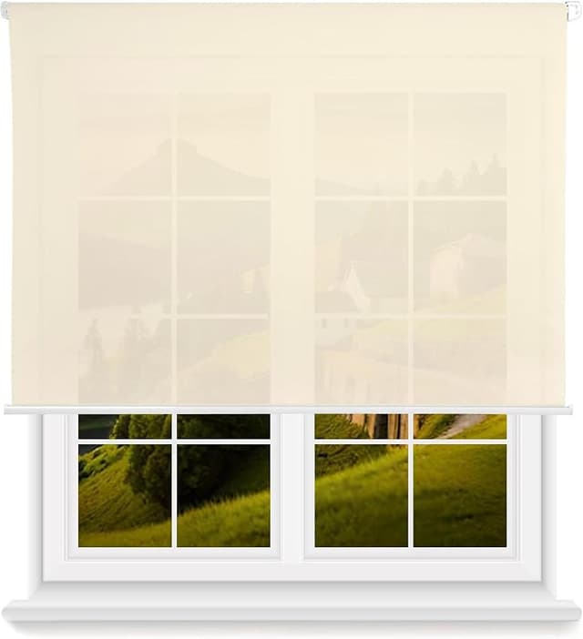 Imagen de Well Home Estor enrollable Translúcido liso 180 x 175 cm en OfertitasTOP