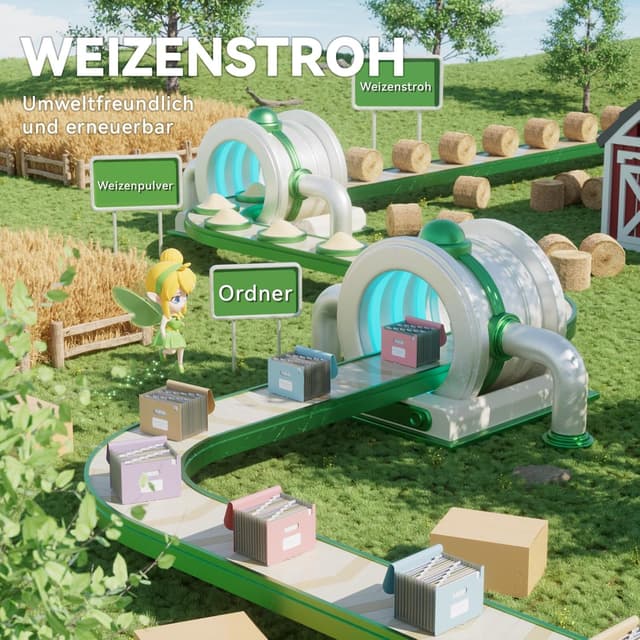 Detalle 2 de EcoStash EcoStash A4 Aktenmappe 12 Fächer