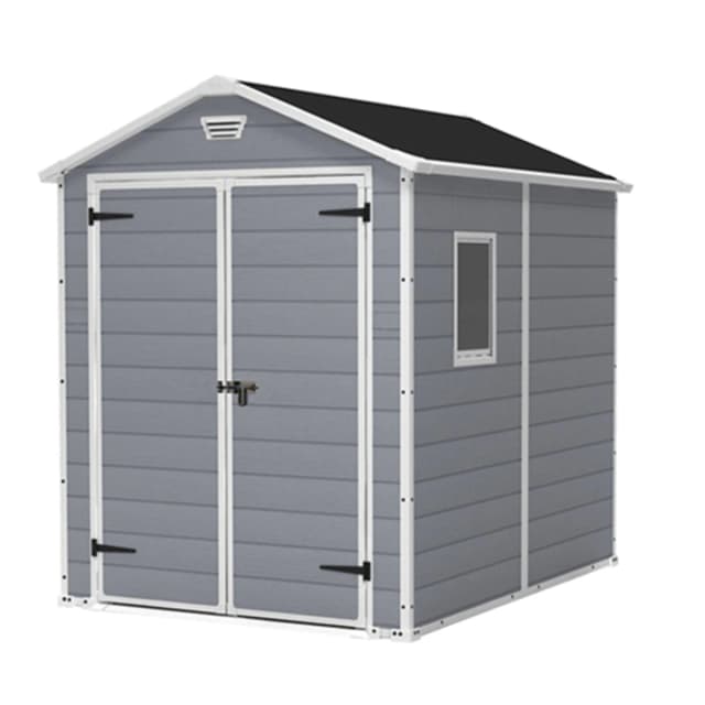 Detalle de Keter Caseta resina 131×181×237 cm — 3,9 m² 🏡