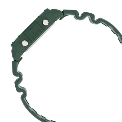 Detalle de Casio W-218H-3BVEF: reloj digital deportivo resistente al agua con cronómetro y calendario