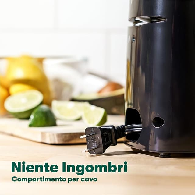 Detalle 1 de BELLA Abrelatas eléctrico multifunción con afilador integrado