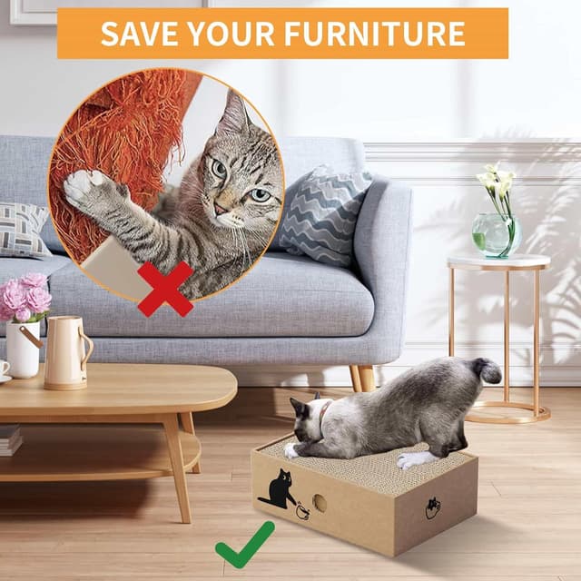 Thumbnail 4 de Cat Scratching Board 5Pack 325x235x110 mm 🐱