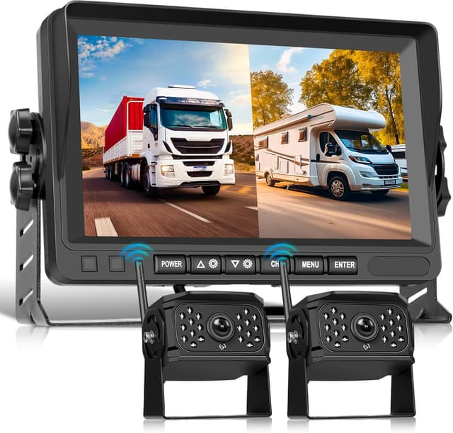 Detalle de Rimoody Cámara Trasera 2 Cámaras Set