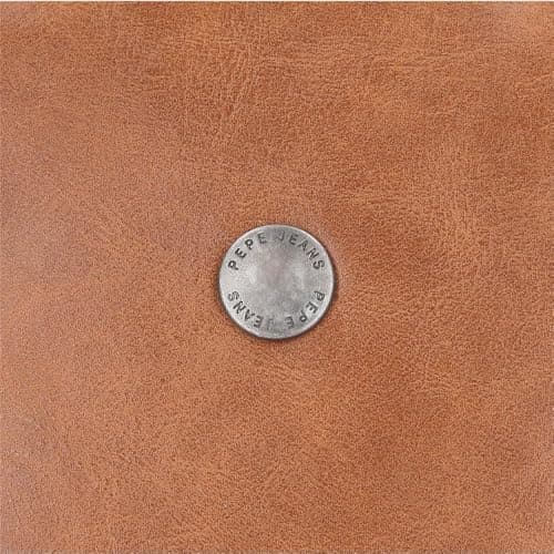 Detalle 2 de Pepe Jeans Biker Bandolera portamóvil Marrón 11x20x4 cm