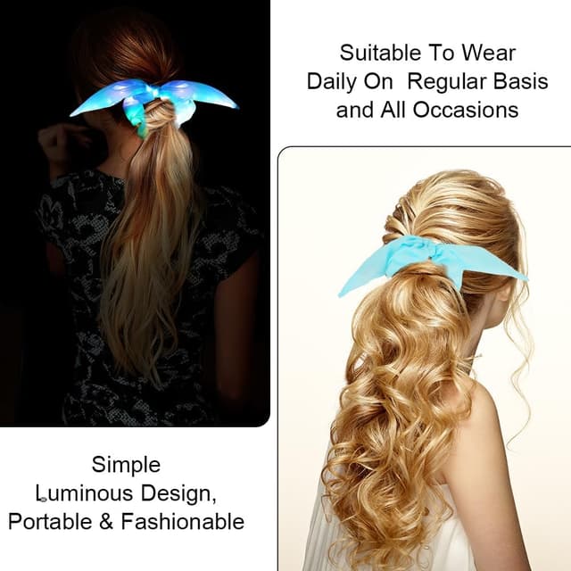 Thumbnail 5 de URAQT 6 Pièces LED Lumineux Chouchou 6 pièces 🎀