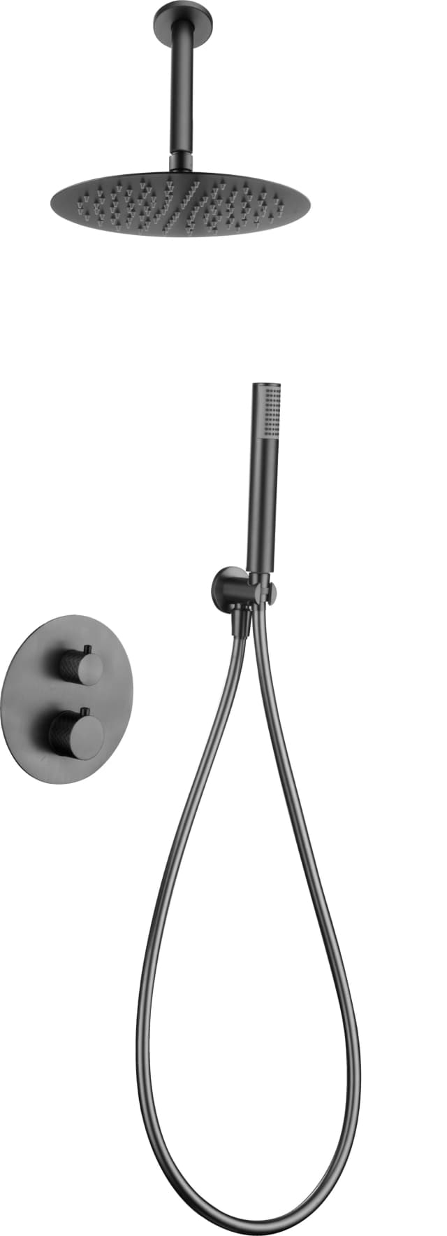 Detalle de Imex Piamonte conjunto ducha termostático 1,5 m