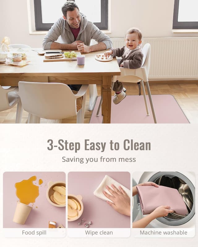 Detalle 2 de Blissful Diary splat mat 128 x 128 cm