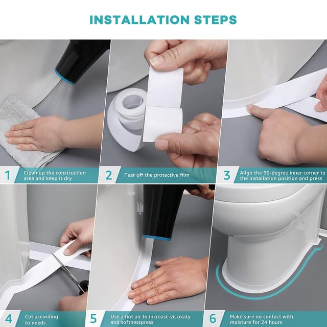 Thumbnail 6 de Bath sealant tape 3.8 cm BLAZOR