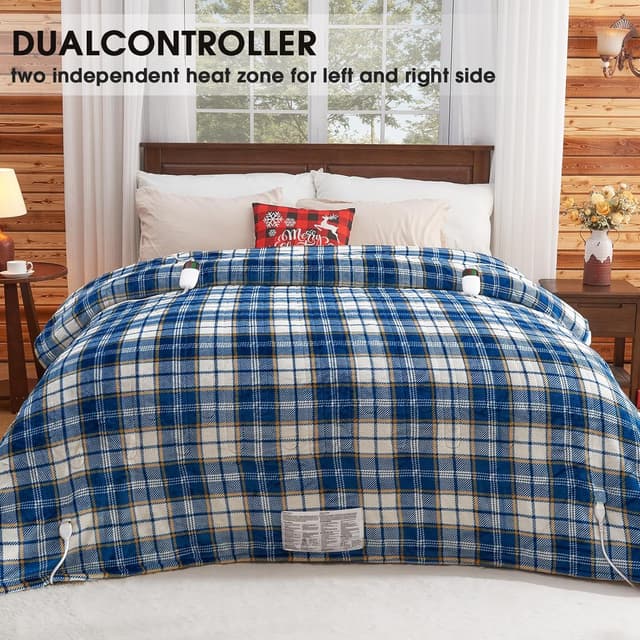 Detalle de Heated Electric Blanket Queen Size 84x90