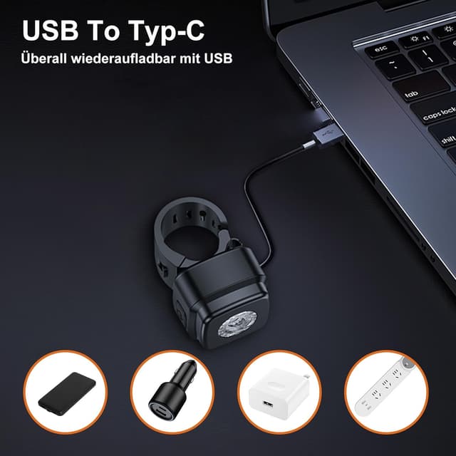 Thumbnail 4 de OnMeto Fahrradlicht vorne 2,2–6 h