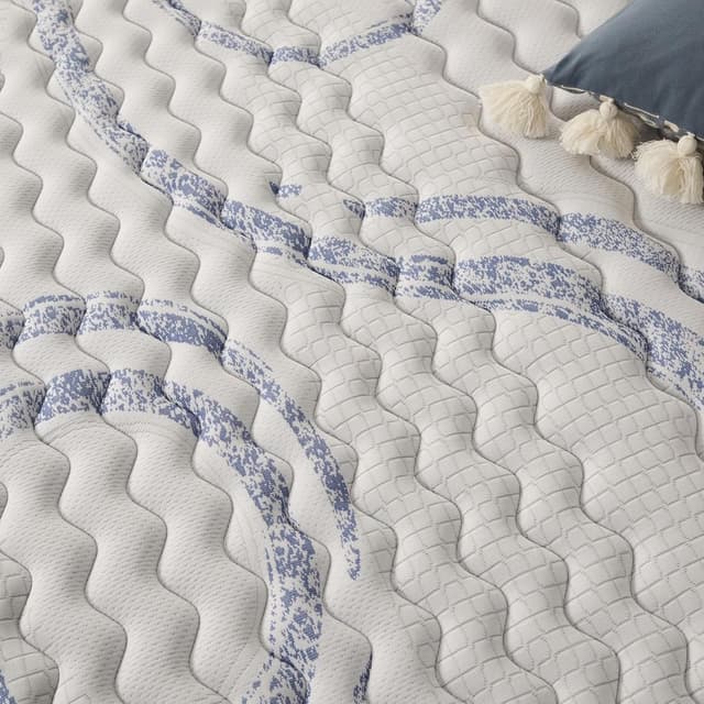 Detalle de Naturalex Perfectsleep materasso matrimoniale 160x190 cm con schiuma HR e inserti in lattice blu