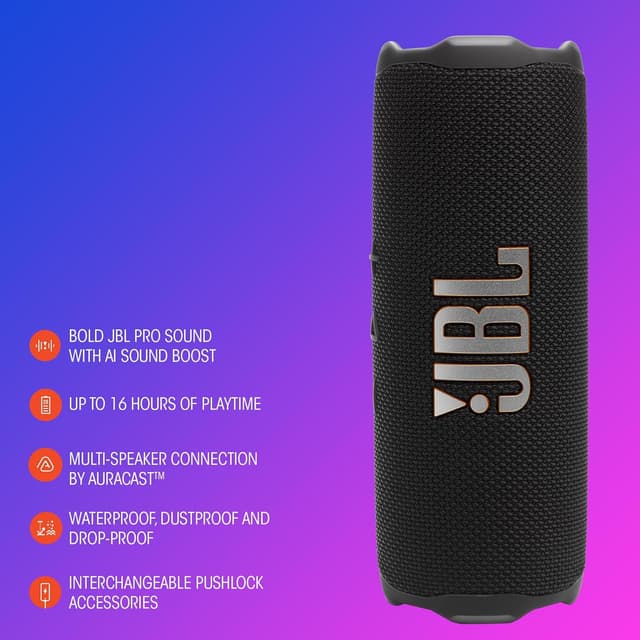 Thumbnail 5 de JBL Flip 7 kabelloser Bluetooth-Lautsprecher 16h