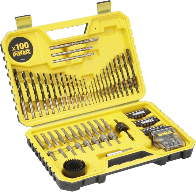 Imagen de DEWALT DT71563-QZ Juego de taladros mixtos 100 piezas en OfertitasTOP