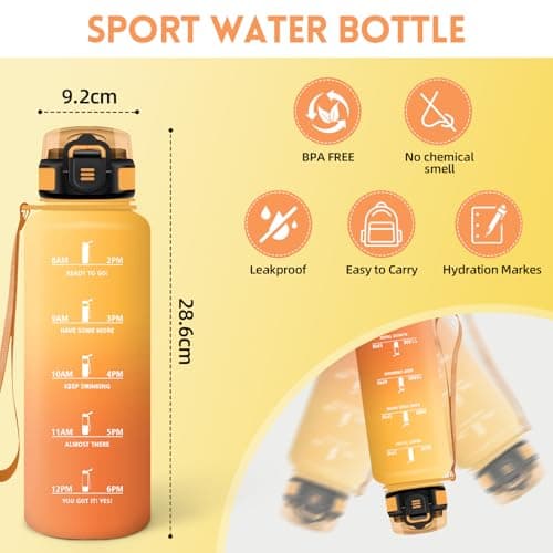 Thumbnail 3 de Motswedi Botella agua 1,5 L con marcador de tiempo 📦