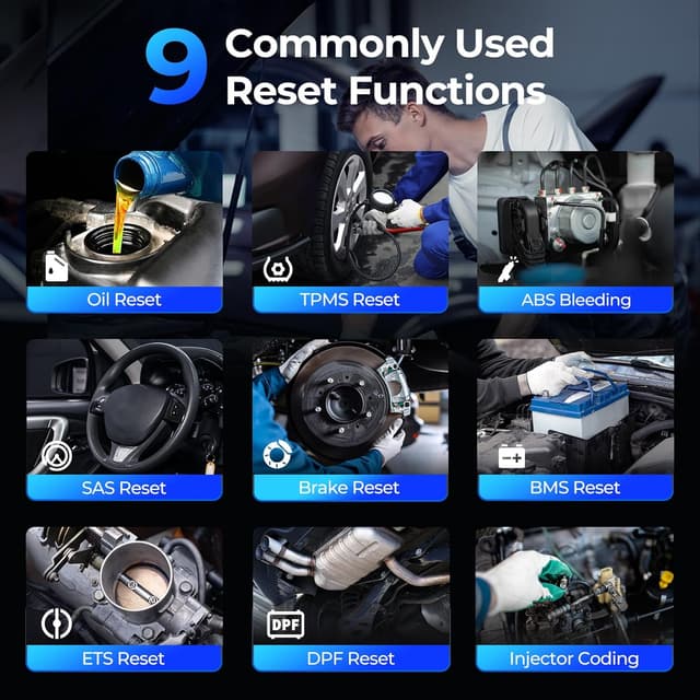 Thumbnail 3 de TOPDON AD600S OBD2 Scanner 9-Service Reset Tool