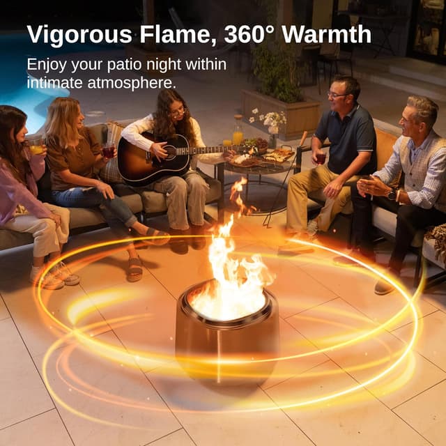 Thumbnail 1 de EAST OAK Camber Smokeless Fire Pit 21"