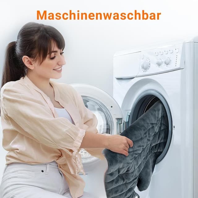 Detalle 2 de Comfytemp gewichtetes Heizkissen für Rücken, Schulter & Nacken mit 9 Wärmestufen und Abschaltautomatik